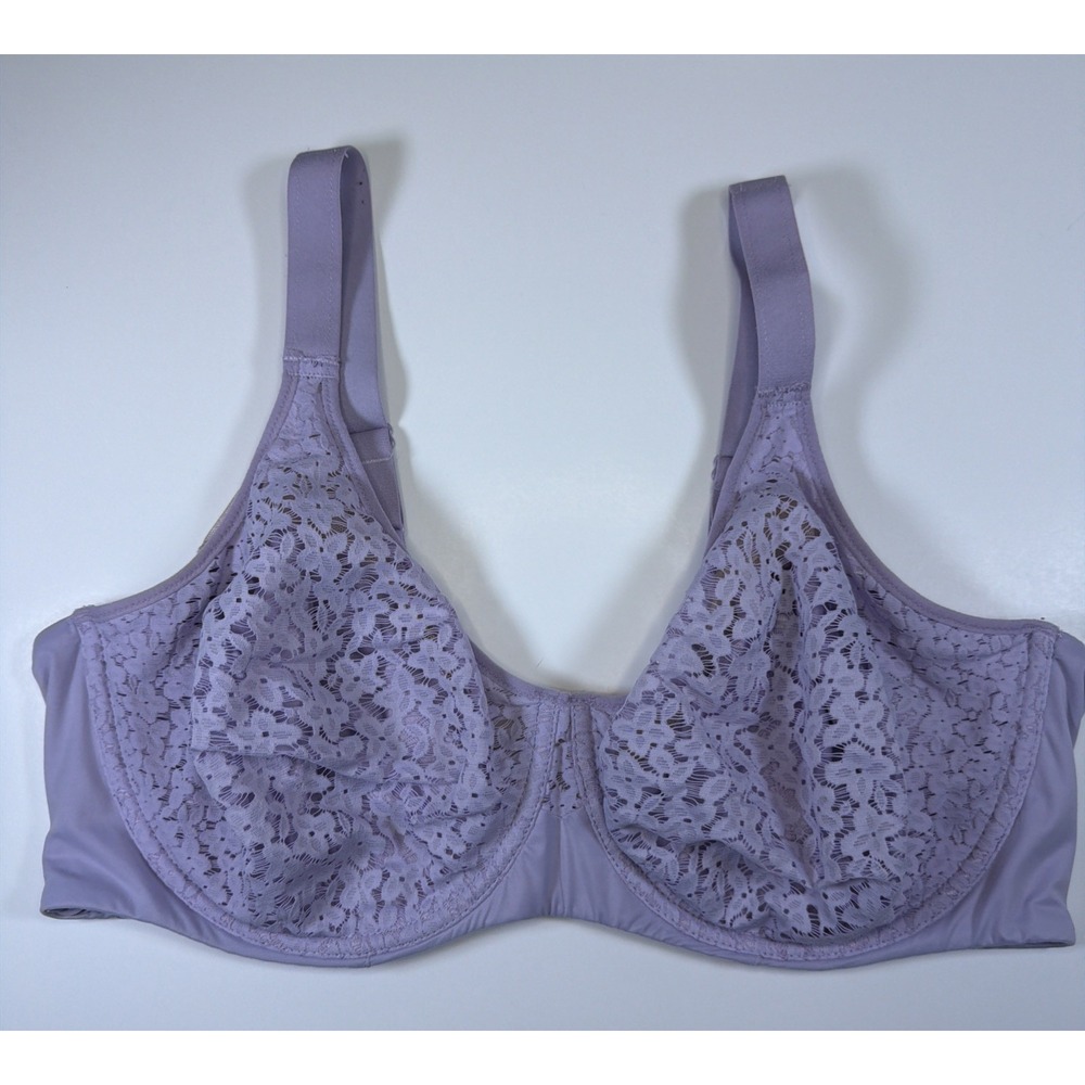 Chantelle Group 13F1 Norah Unlined Molded Underwire Bra Purple US 42D